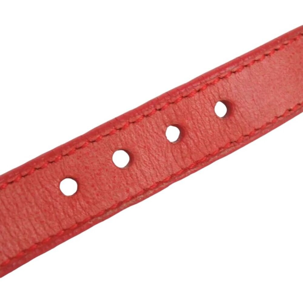 600157AR (S1) Givenchy Bracelet Red Leather - Picture 9 of 13